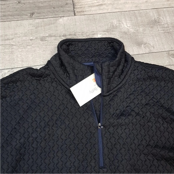 Sweaty Betty Womens Black Pace Jacquard Run Half Zip Top Medium UK 12 BNWT - Picture 5 of 14